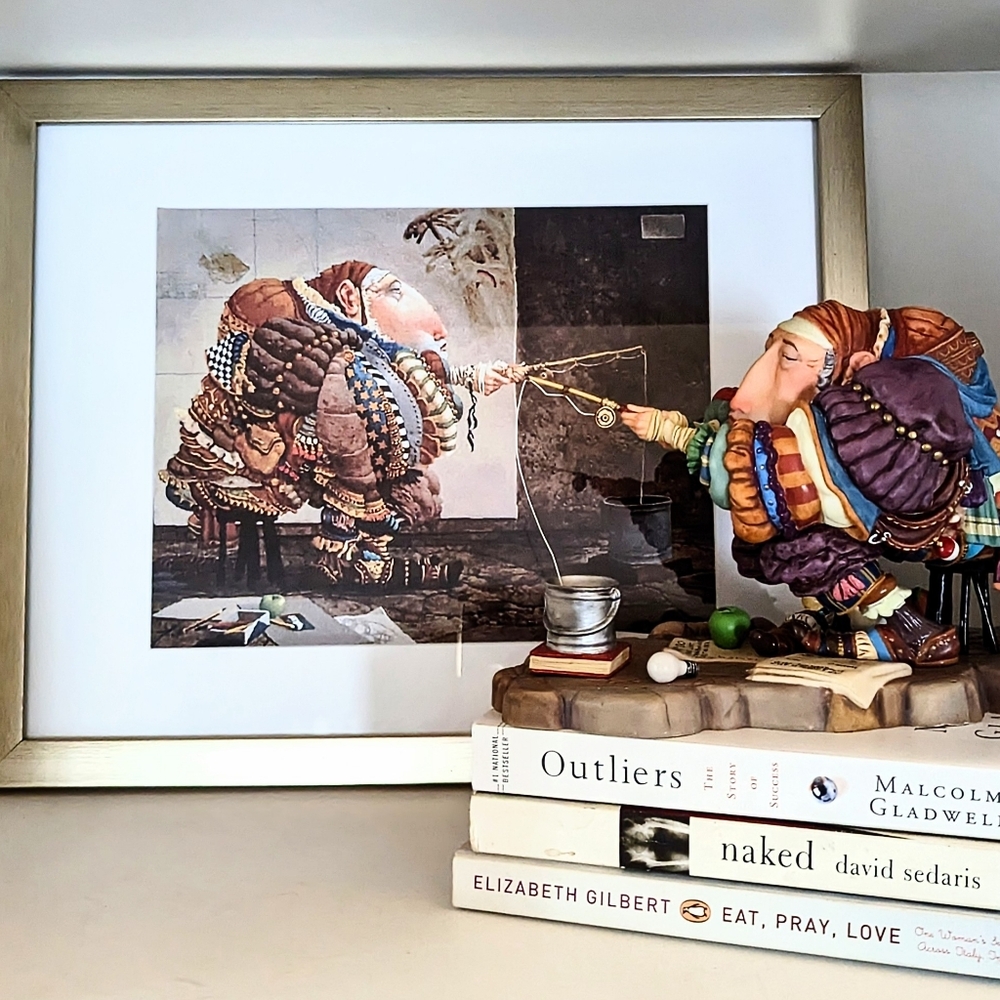 The Greenwich Workshop Collection Fishing by James Christensen Numbered 51/950